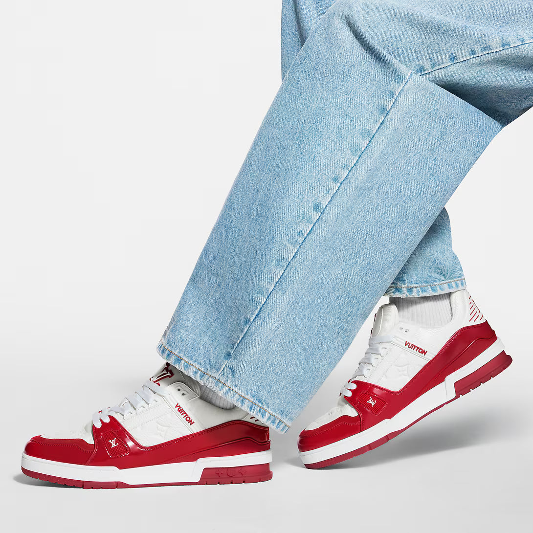 Louis Vuitton Trainer `Red`