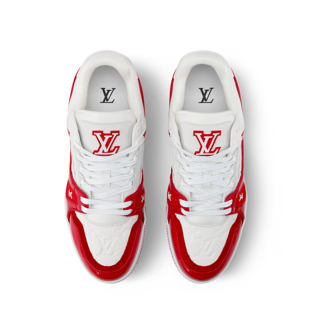 Louis Vuitton Trainer `Red`