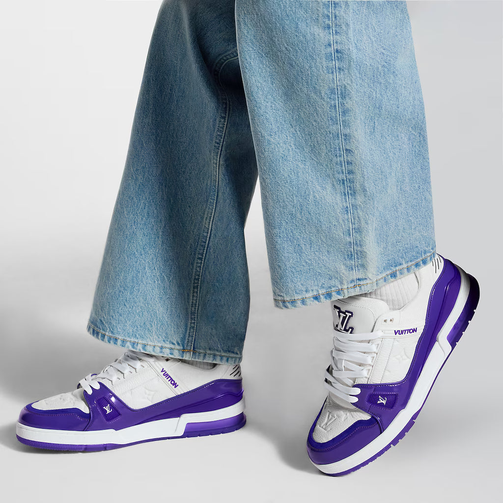 Louis Vuitton Trainer `Purple`