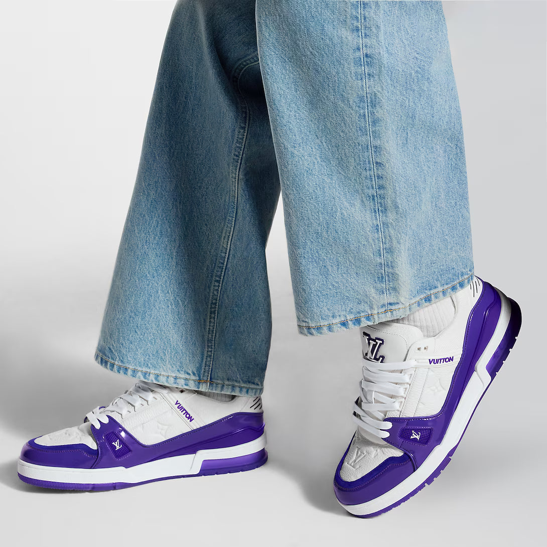 Louis Vuitton Trainer `Purple`