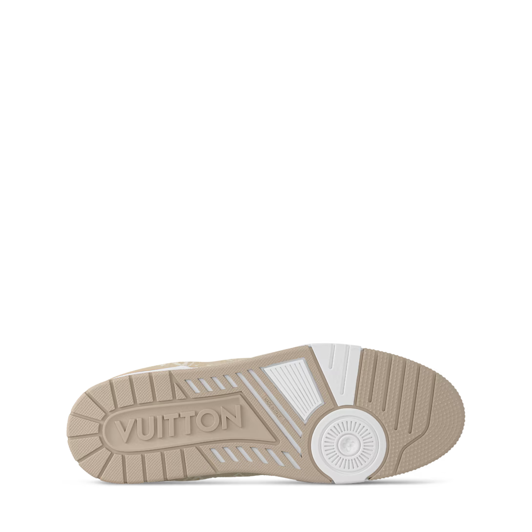 Louis Vuitton Trainer `Beige Monogram`