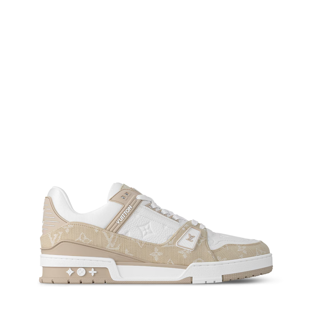 Louis Vuitton Trainer `Beige Monogram`