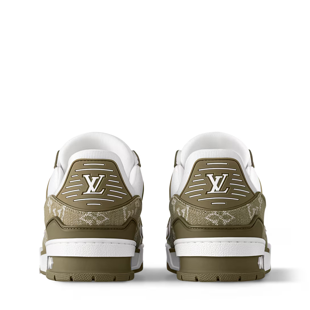 Louis Vuitton Trainer `Khaki Monogram`