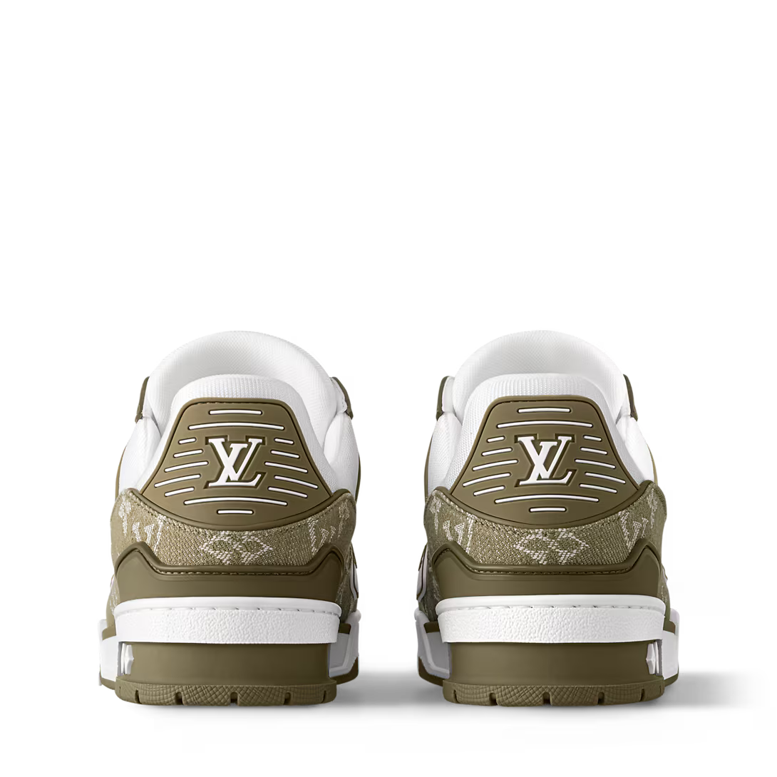 Louis Vuitton Trainer `Khaki Monogram`