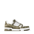 Louis Vuitton Trainer `Khaki Monogram`