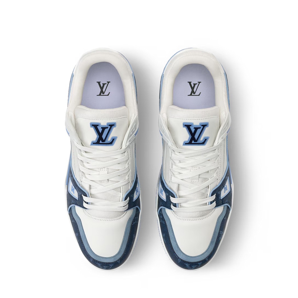 Louis Vuitton Trainer `Marine Monogram`