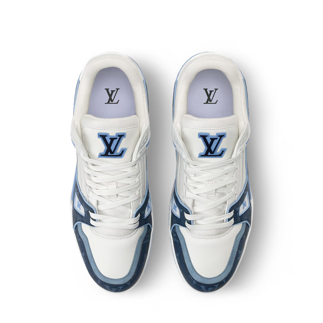 Louis Vuitton Trainer `Marine Monogram`