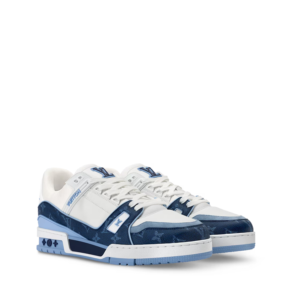 Louis Vuitton Trainer `Marine Monogram`