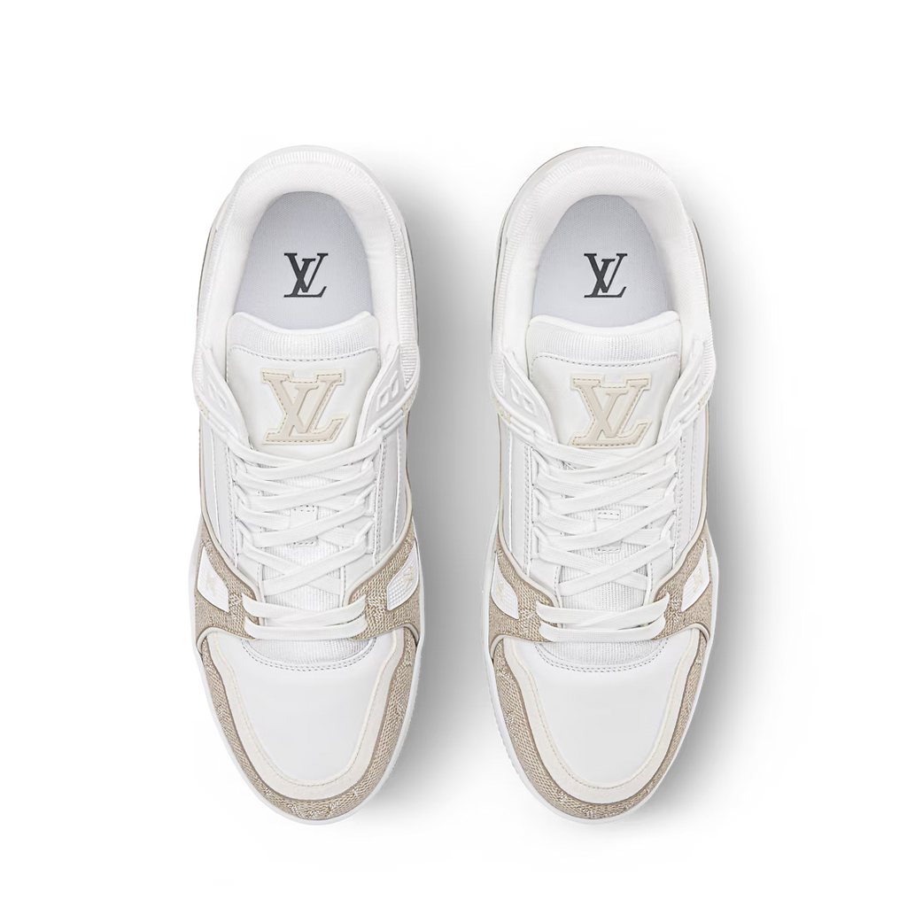 Louis Vuitton Trainer `Beige Monogram`