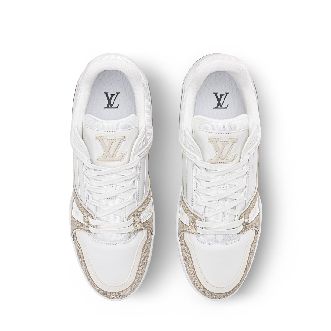 Louis Vuitton Trainer `Beige Monogram`