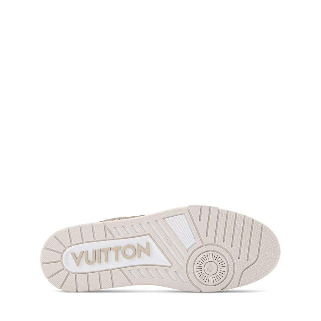 Louis Vuitton Trainer `Beige Monogram`