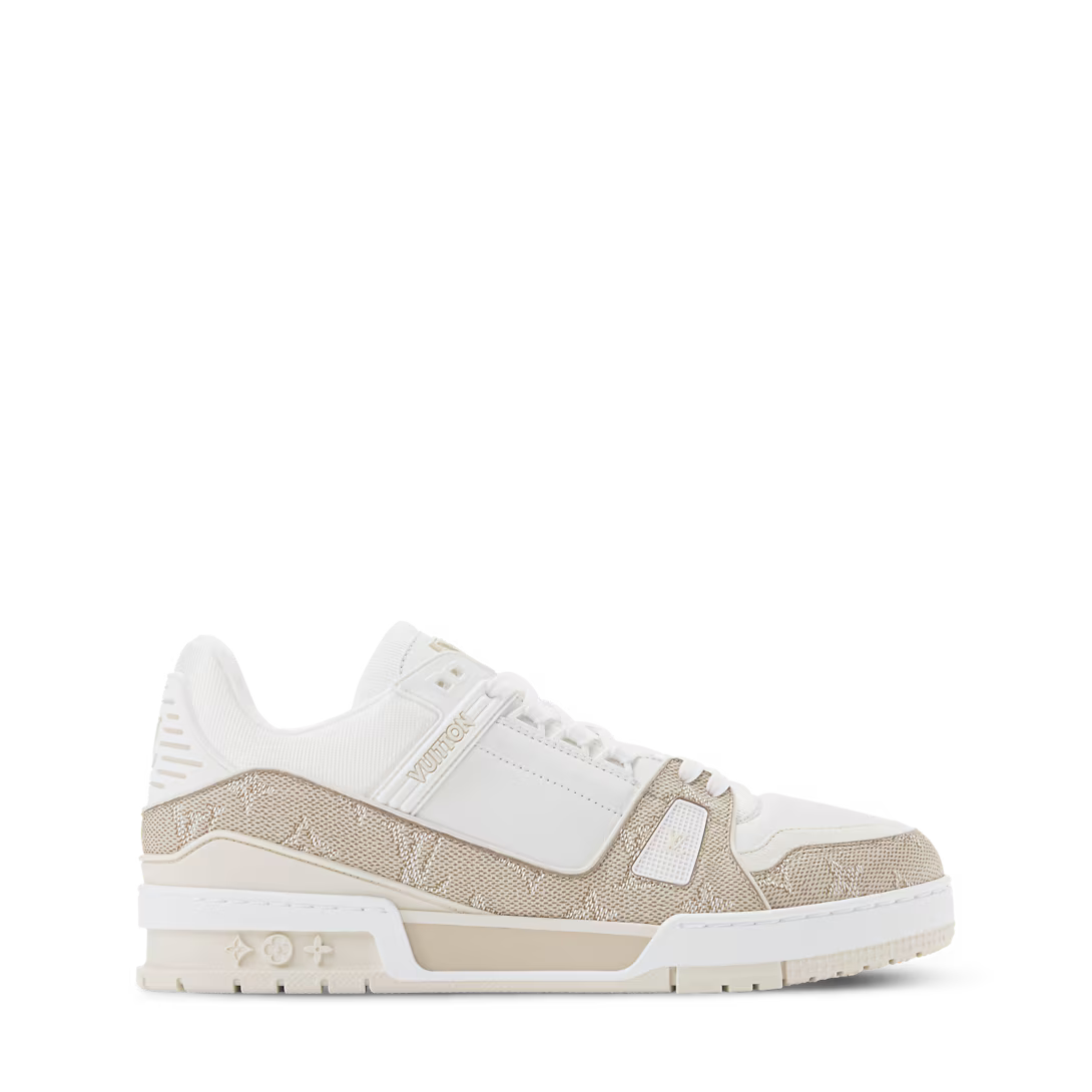 Louis Vuitton Trainer `Beige Monogram`