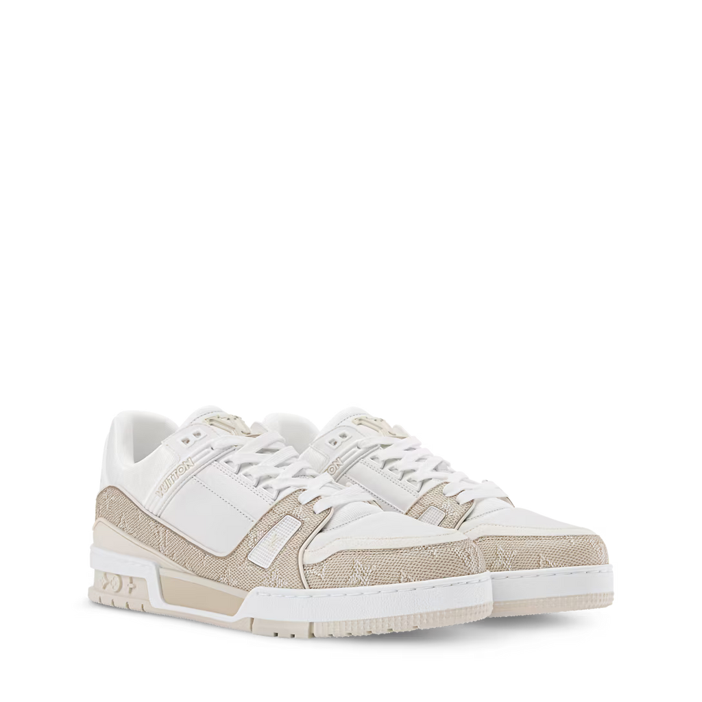 Louis Vuitton Trainer `Beige Monogram`