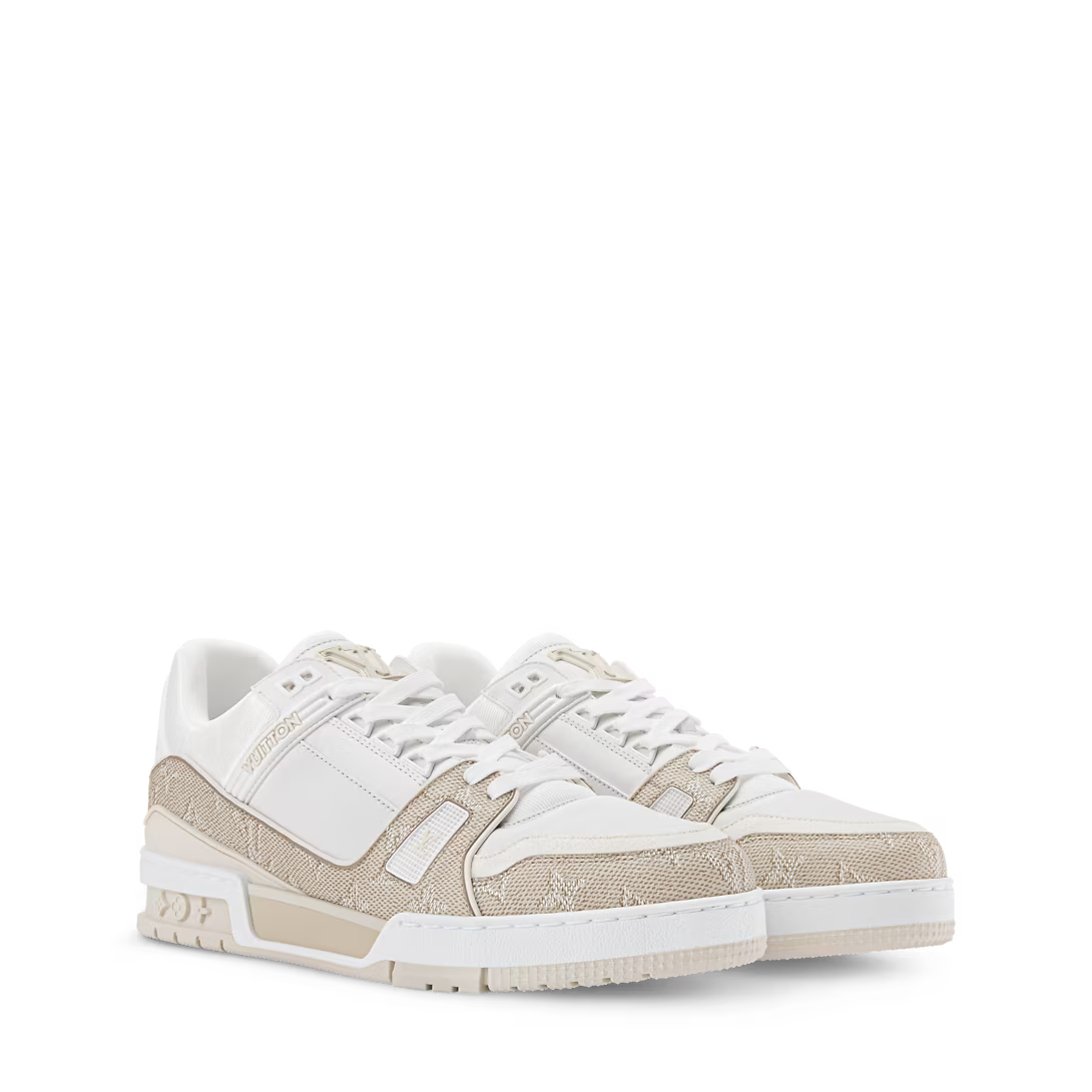 Louis Vuitton Trainer `Beige Monogram`