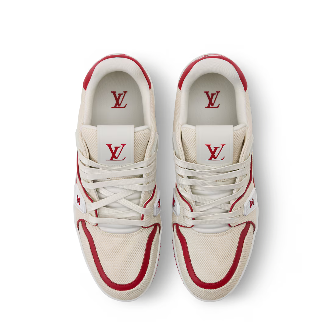 Louis Vuitton Trainer `Red`