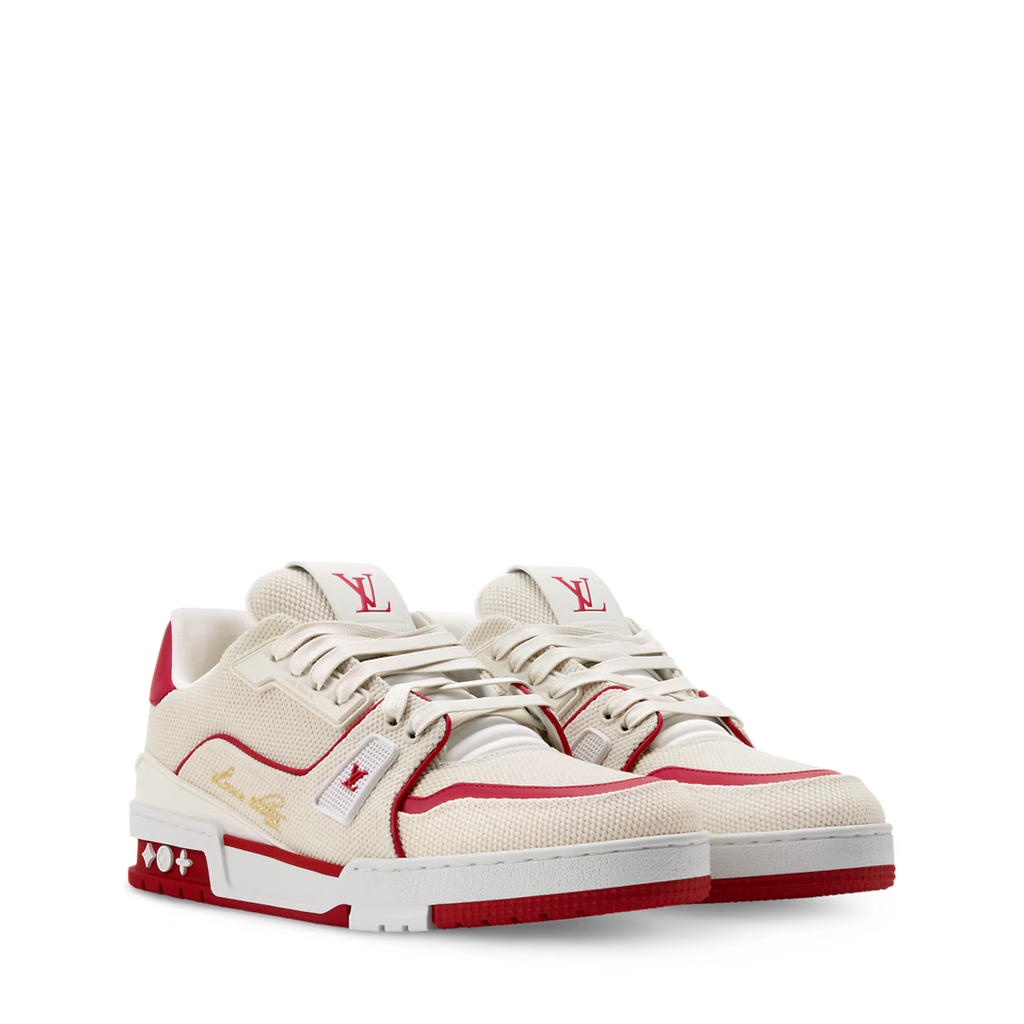 Louis Vuitton Trainer `Red`