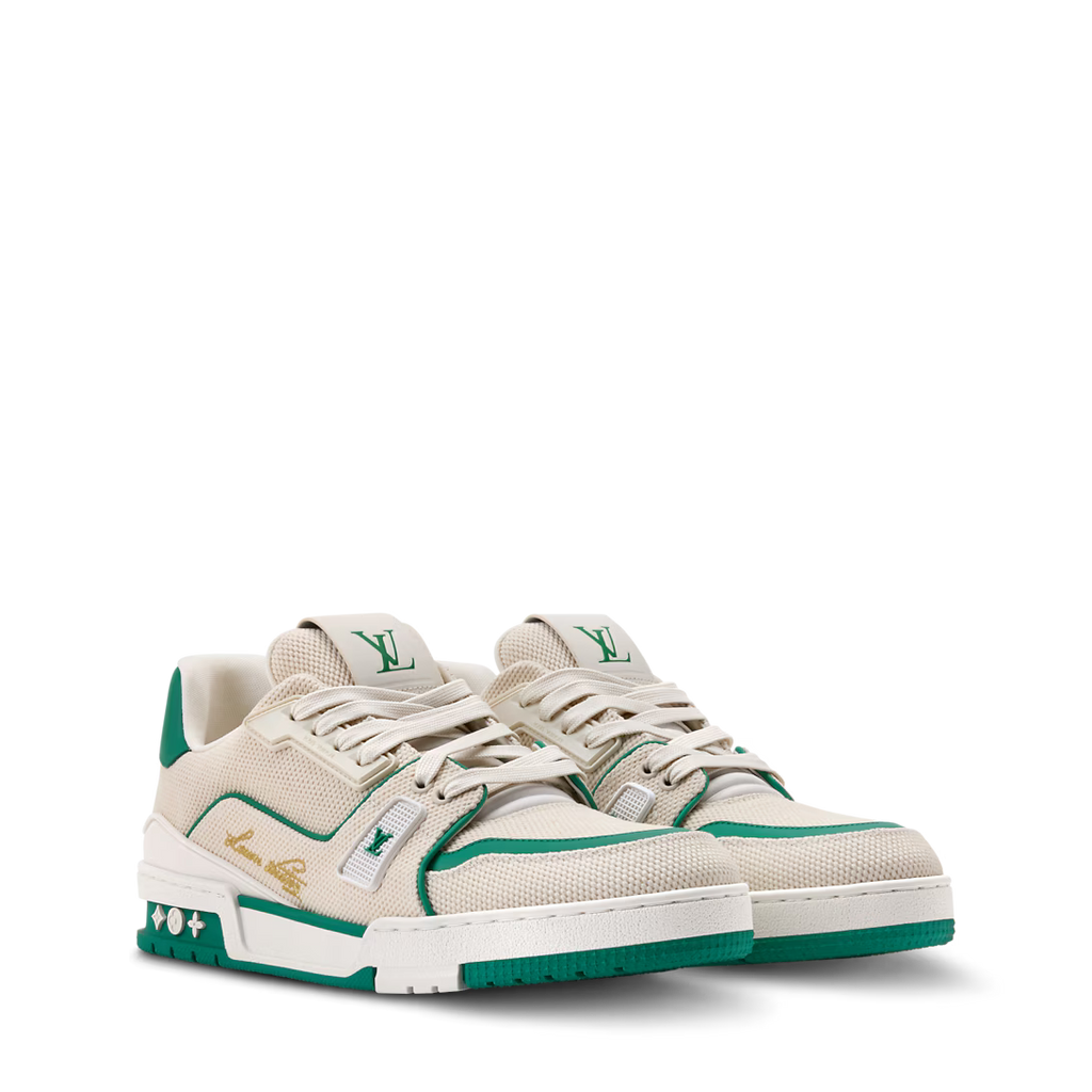 Louis Vuitton Trainer `Green`
