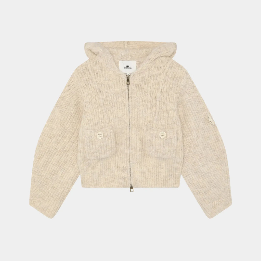Eme Studios ´Zoe Off Sand´ Zipper Knit